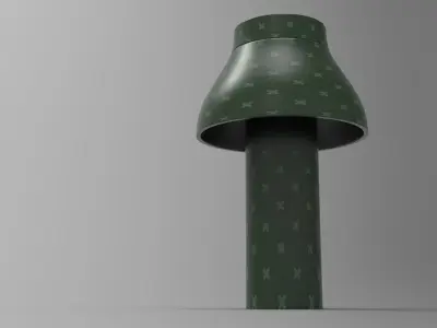 Kolla Table Lamp Low-poly 3D model