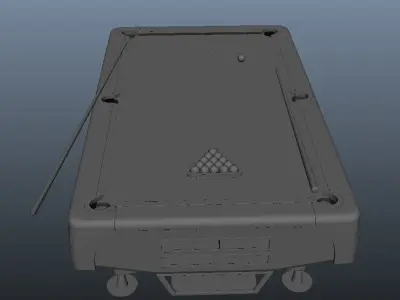 Pool Table 3D model