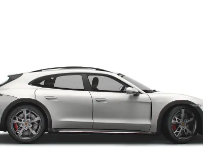 Porsche Taycan Turbo Cross Turismo 2022 3D model