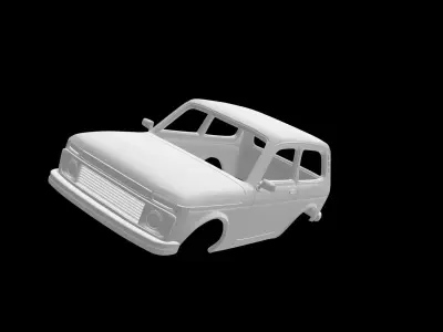 Lada  Niva 3D print model