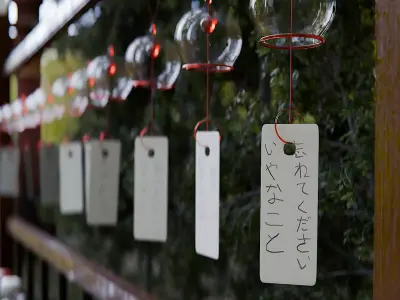 tanabata festival scene in Blender Cycles Free 3D model