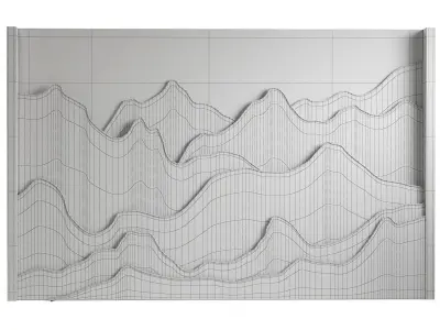 Decorativ panel 21 3D model