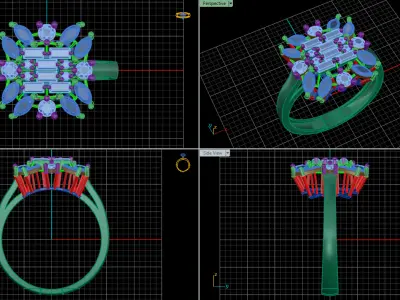 jewelry ring 289 3D print model