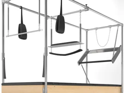 Pilates Bed 3D model