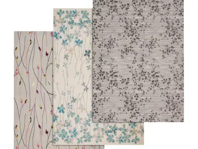 Rug Set 1068 3D model
