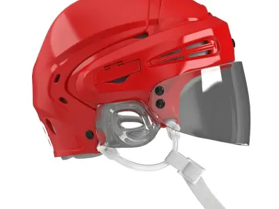 Hockey Helmet Generic 2 3D model