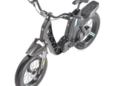 BOOSTER Easy - eBikes Black M 3D model