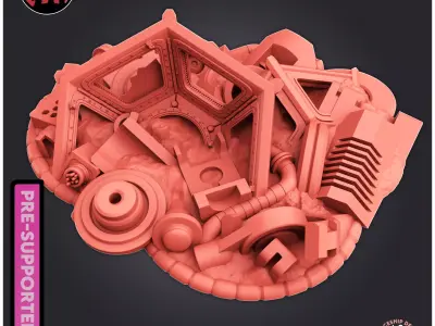 Spaceship Debris 3D print model