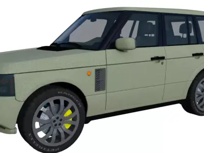 Ranger car 3d model  3D model