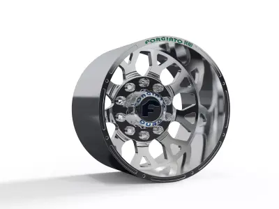 REAR forgiato Drea-D DURO DUALLY WHEEL 3D print model