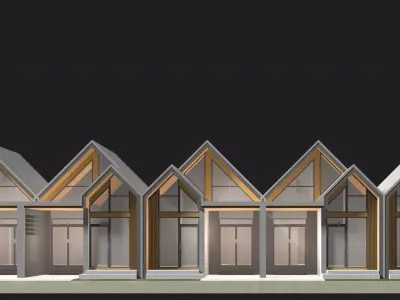 Resort house 24ZZ24 3D model