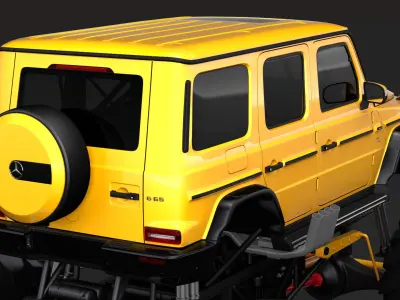 Monster Truck Mercedes AMG G 65 3D model