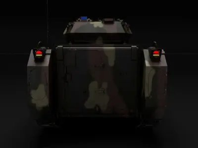 M113A2 Fire Support Vehicle 3D model