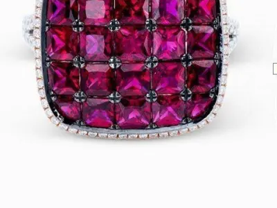  square ring  Simon G  3D print model