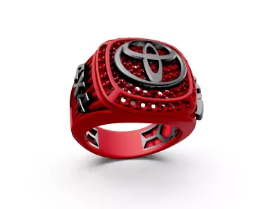 Anillo Toyota  3D print model