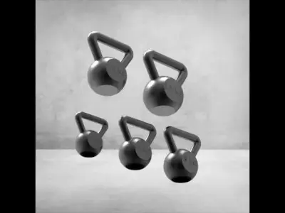 Kettle Bells 3D print model