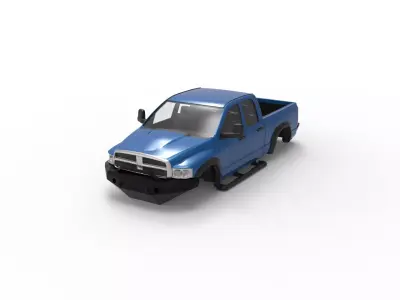  2004 Dodge Ram 1500 Rc 3D print model