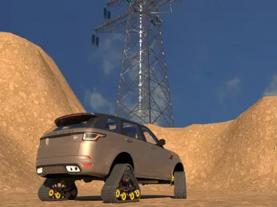 Range Rover Sport 3D model