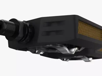 Shimano ClickR Pedals PD-T421 3D model