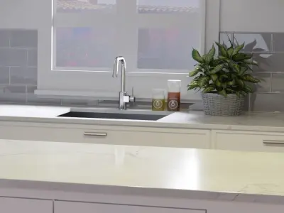 Modern Kitchen Interior 3D model