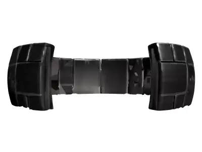 Modern Metal Bracelet Watch Band Low-poly 3D model