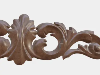 Frame For Wood Carving 3D print model