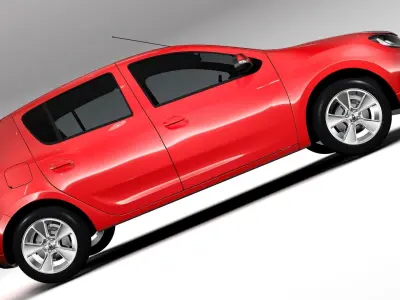 Renault Sandero 2015 3D model