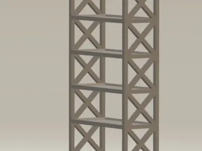  Hot Wheels Wall Tower 3D print model