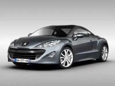 Peugeot RCZ 2012 3D model