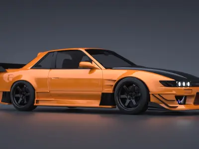 NISSAN SILVIA 3D model