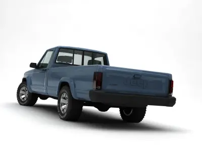 Jeep Comanche 3D model