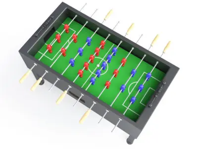 Soccer Table 3D model