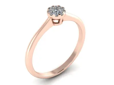Minimalist Jewelry Ring 3D print model