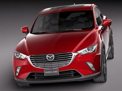 Mazda CX-3 2016 3D model