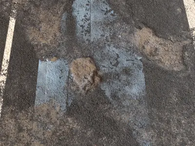 asphalt 21 png pbr seamless 4k 3D model