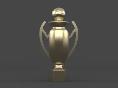Trophy Cup 3D model 17