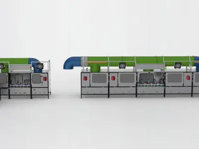 Motor aging test machine  3D model