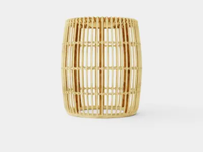 Palosco Stool Low-poly 3D model