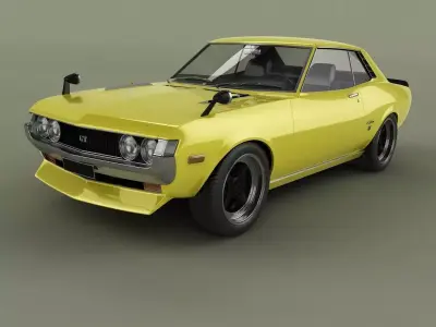 Toyota Celica GT Coupe 1975 3D model
