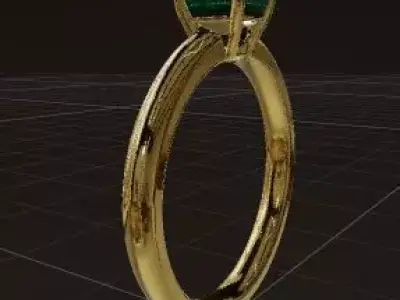 Emerald Whisper 3D print model