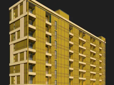 Apartment 24ZZ26 3D model