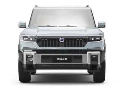 2026 BYD DENZA B8 with Interior 3D model