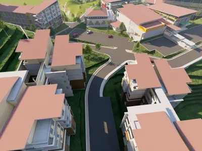 College University 3D model