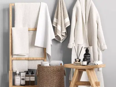 Bathroom Accessories 33 3D model