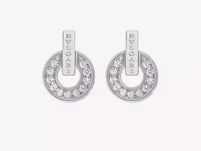 BULGARI - BVLGARI BVLGARI - EARRINGS 3D print model