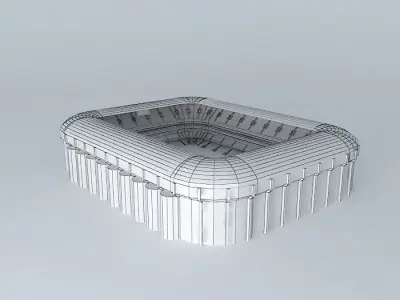 Soap Sud City Stadium Free 3D model
