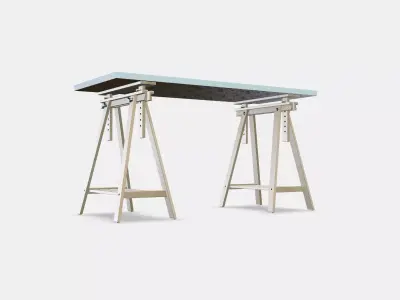 TEAM CAPTAIN - CENTER BACK Desk 1 Low-poly 3D model