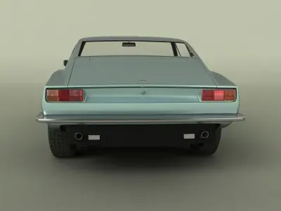 Aston Martin V8 3D model