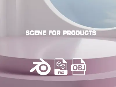 Scene For Renders 3D model