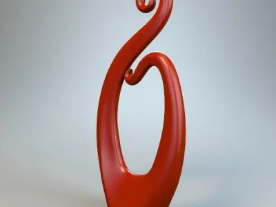 Abstract Figure m016 P 3D print model